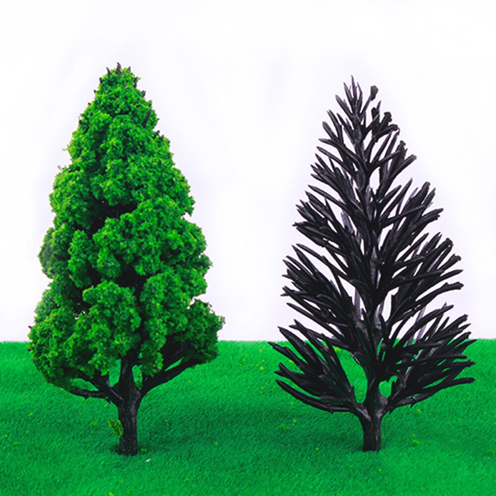 100pcs Tree Trunk Toy leafless Plastic Model Tree Arm Miniature Ho ladder Railway Train Wargame DIY Model Makig for Diorama