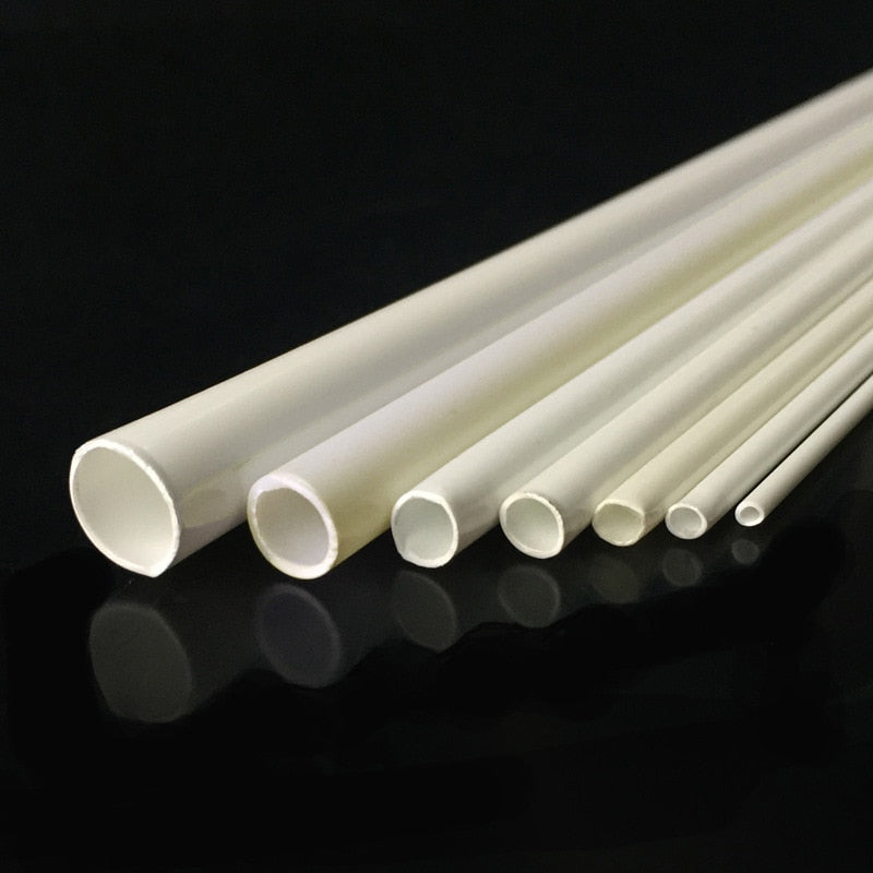 10 PCS abs round Tube Plastic Hollow Tube diameter 2mm/3mm/4mm/5mm/6mm/8mm/10mm/ DIY Handmade Sand Table Material model Building