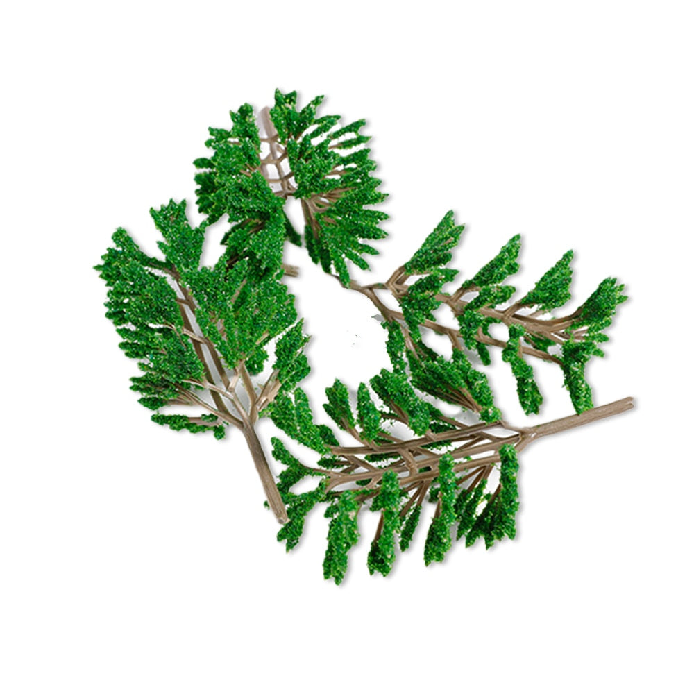 10pcs Material Model Tree Scene Making Pine Landscape Tree Garden Decoration Crafts Knickknack Miniature Building Model